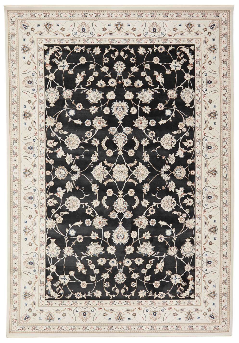 Everyday Nain Dark Blue White 17 gulvteppe