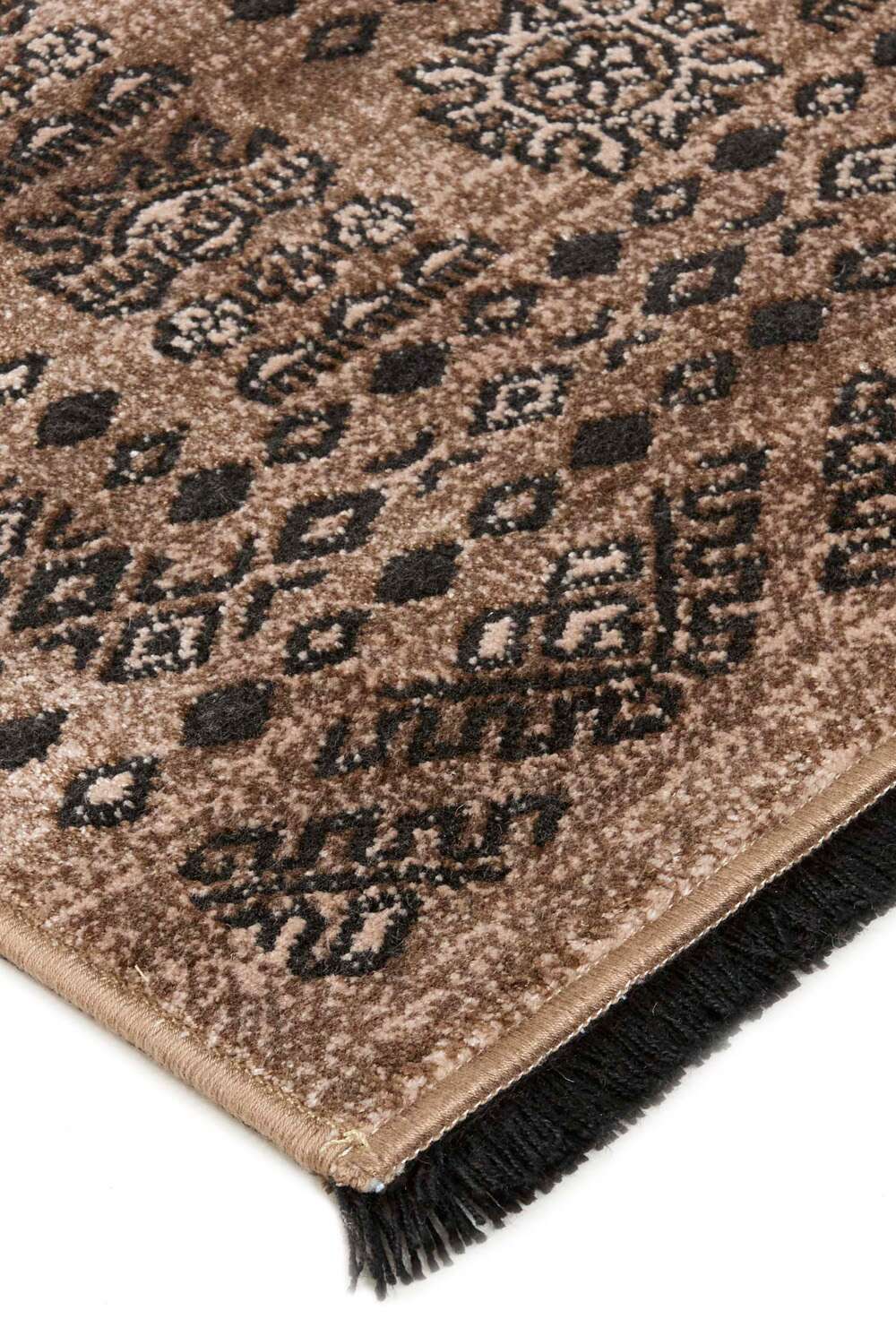 Everyday Pakistan Bokhara Beige Black gulvteppe