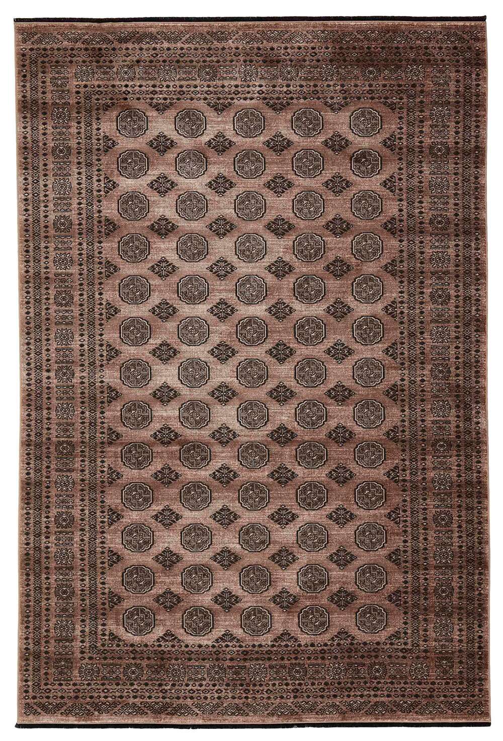 Everyday Pakistan Bokhara Beige Black gulvteppe