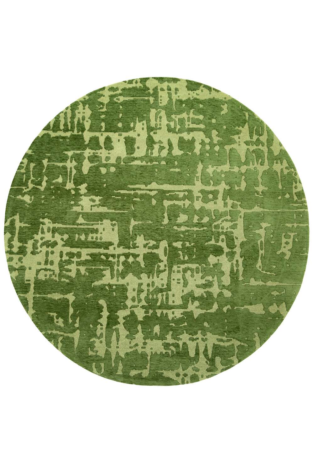 Structures 9202 rund Perrier Green gulvteppe