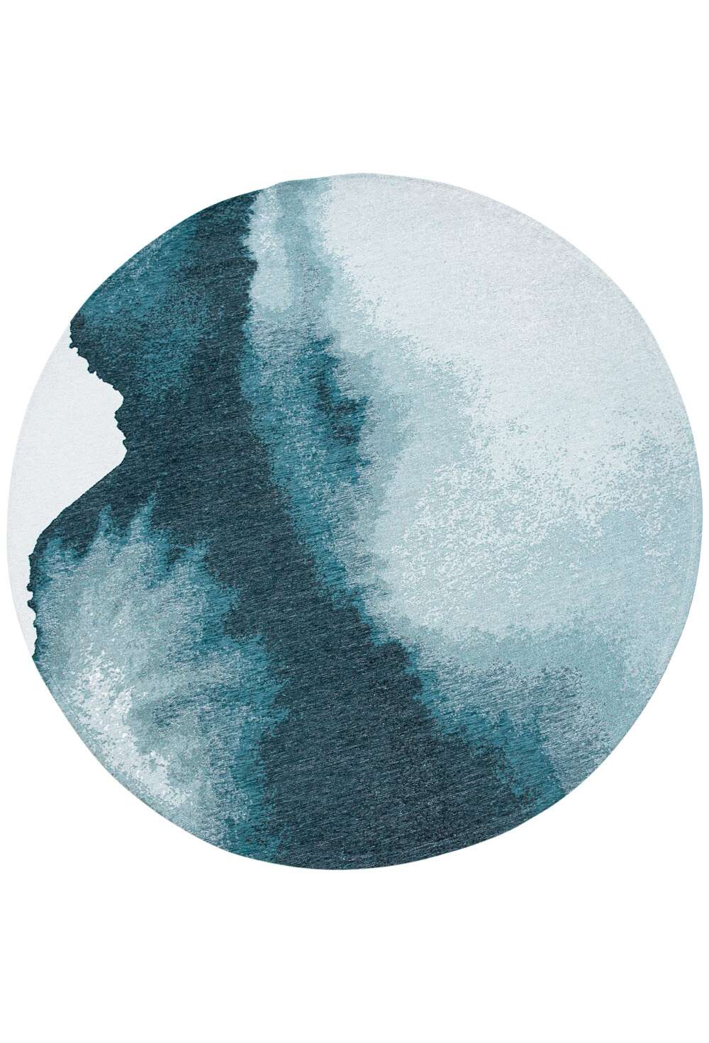 Meditation Lagoon 9332 rund Inkjet gulvteppe