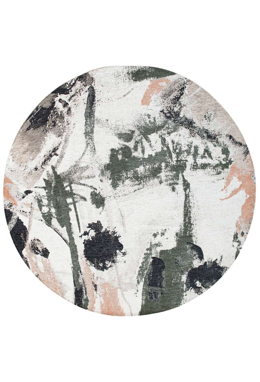 Gallery Fresque 9393 rundt Indian Rice gulvteppe