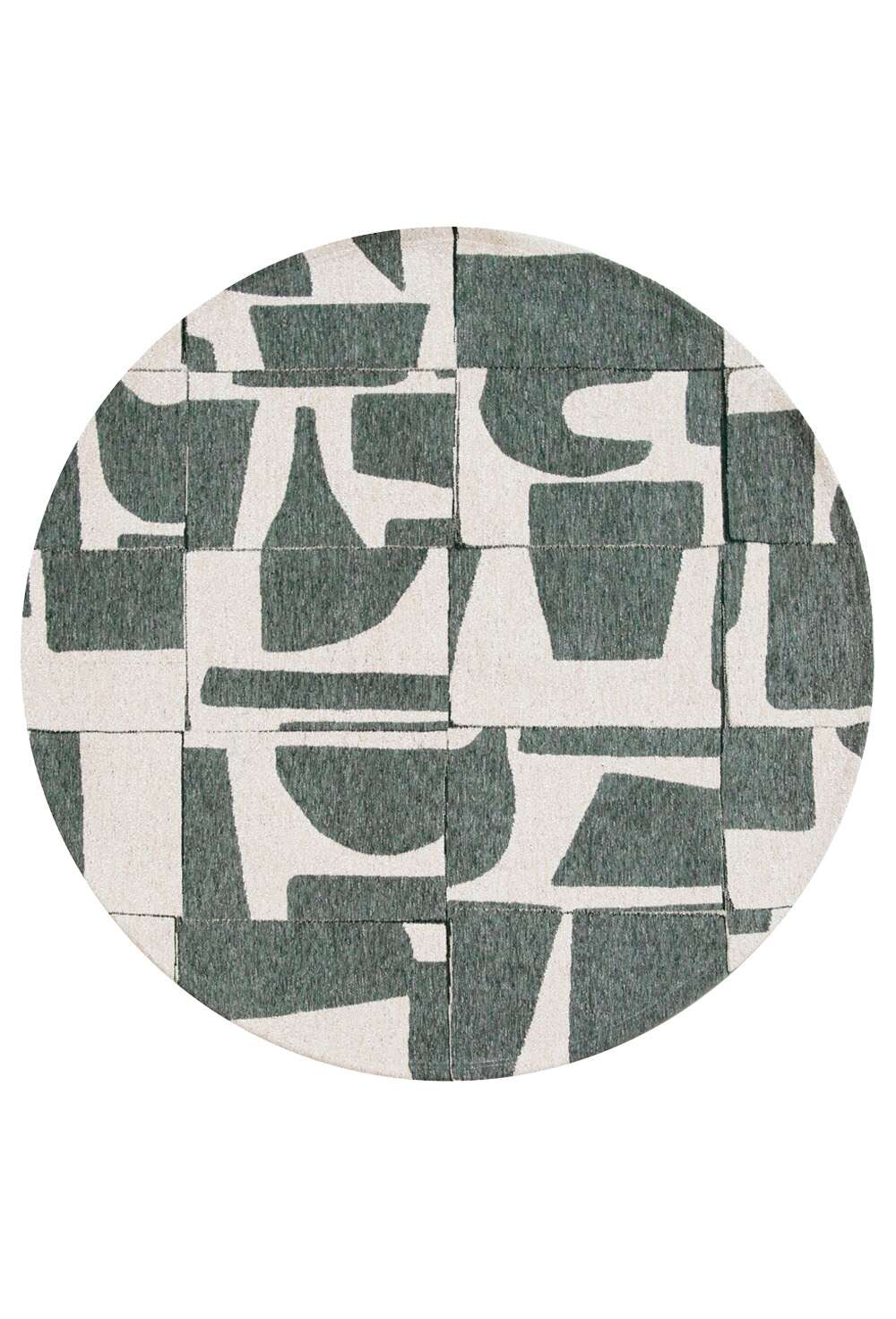 Craft Papercut 9361 rund Sea Spray gulvteppe