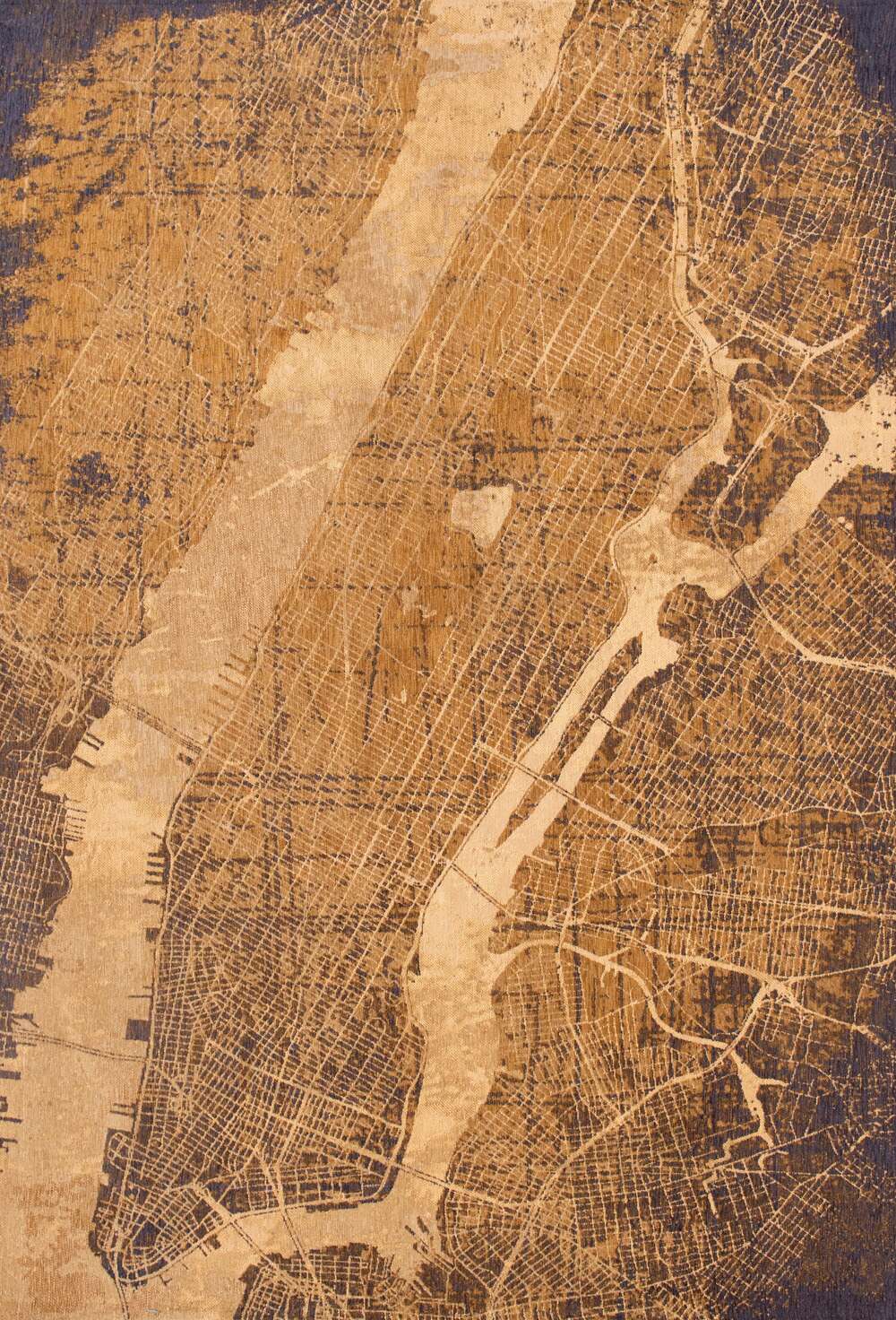 Cities New York 9315 Gatsby Gold gulvteppe