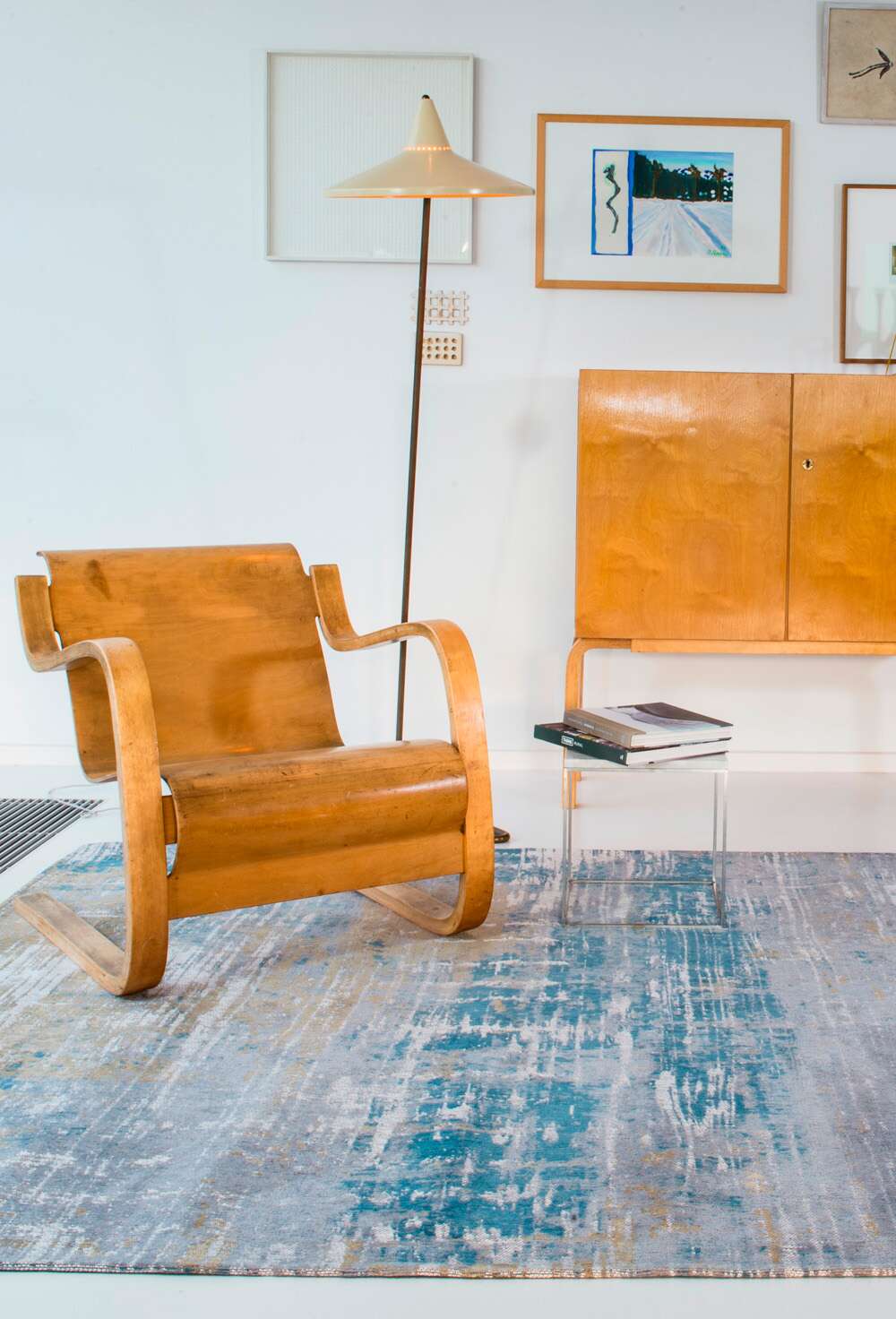 Atlantic`s 8718 Long Island Blue gulvteppe