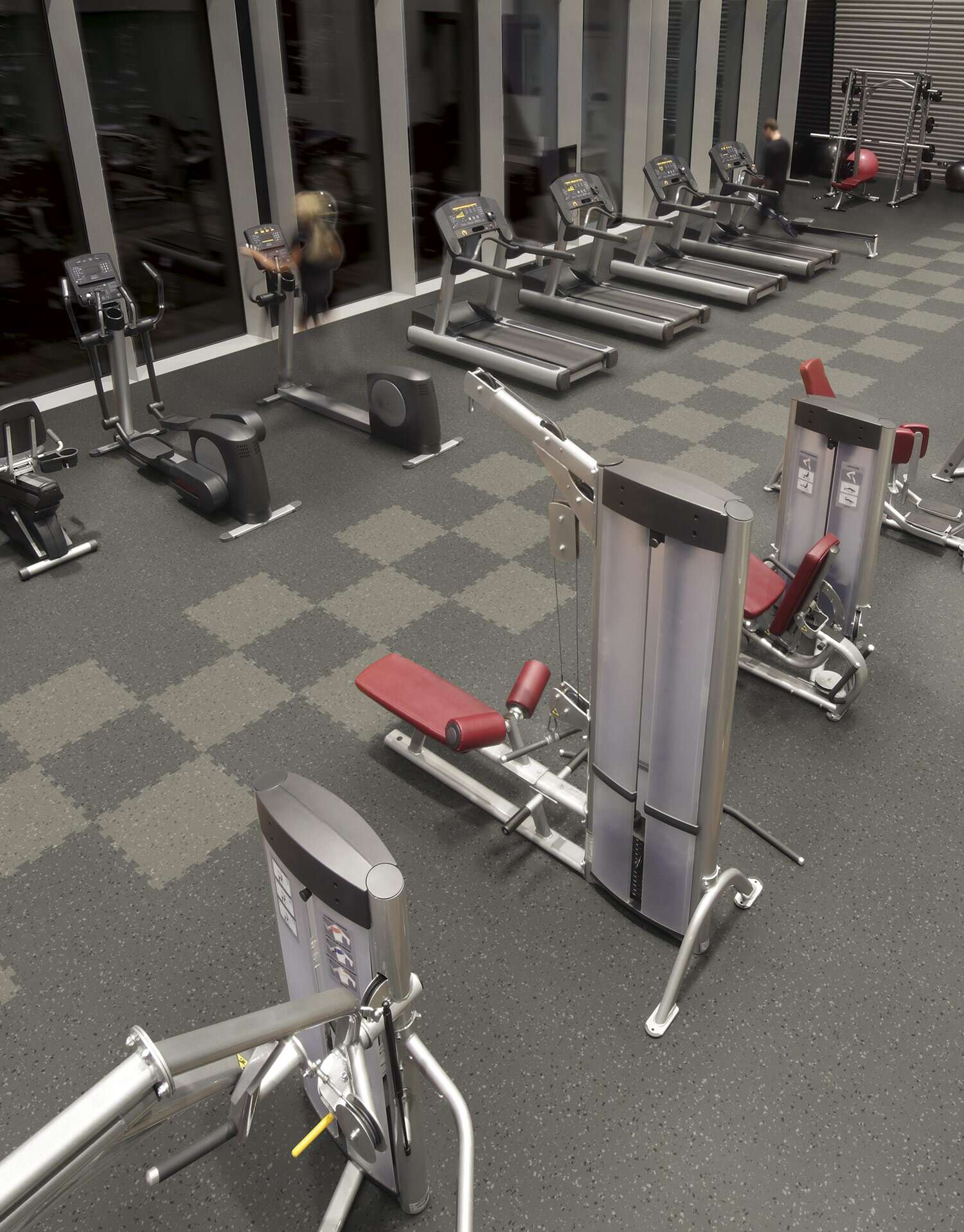 Expona Puzzle Quartz 4847 Integrert låsesystem