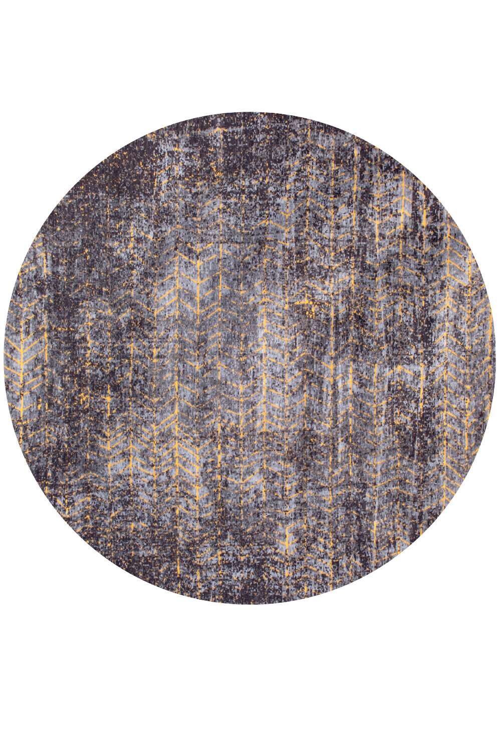 Mad Men 8422 rund Broadway gulvteppe