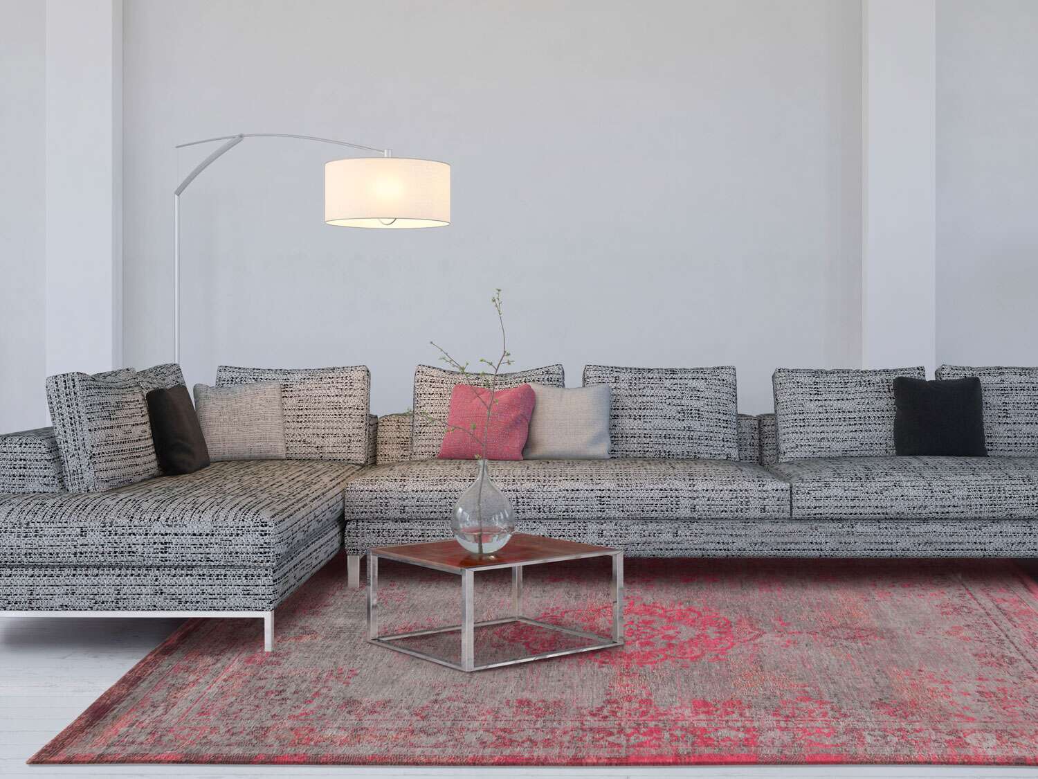 Fading World 8261 Pink Flash gulvteppe