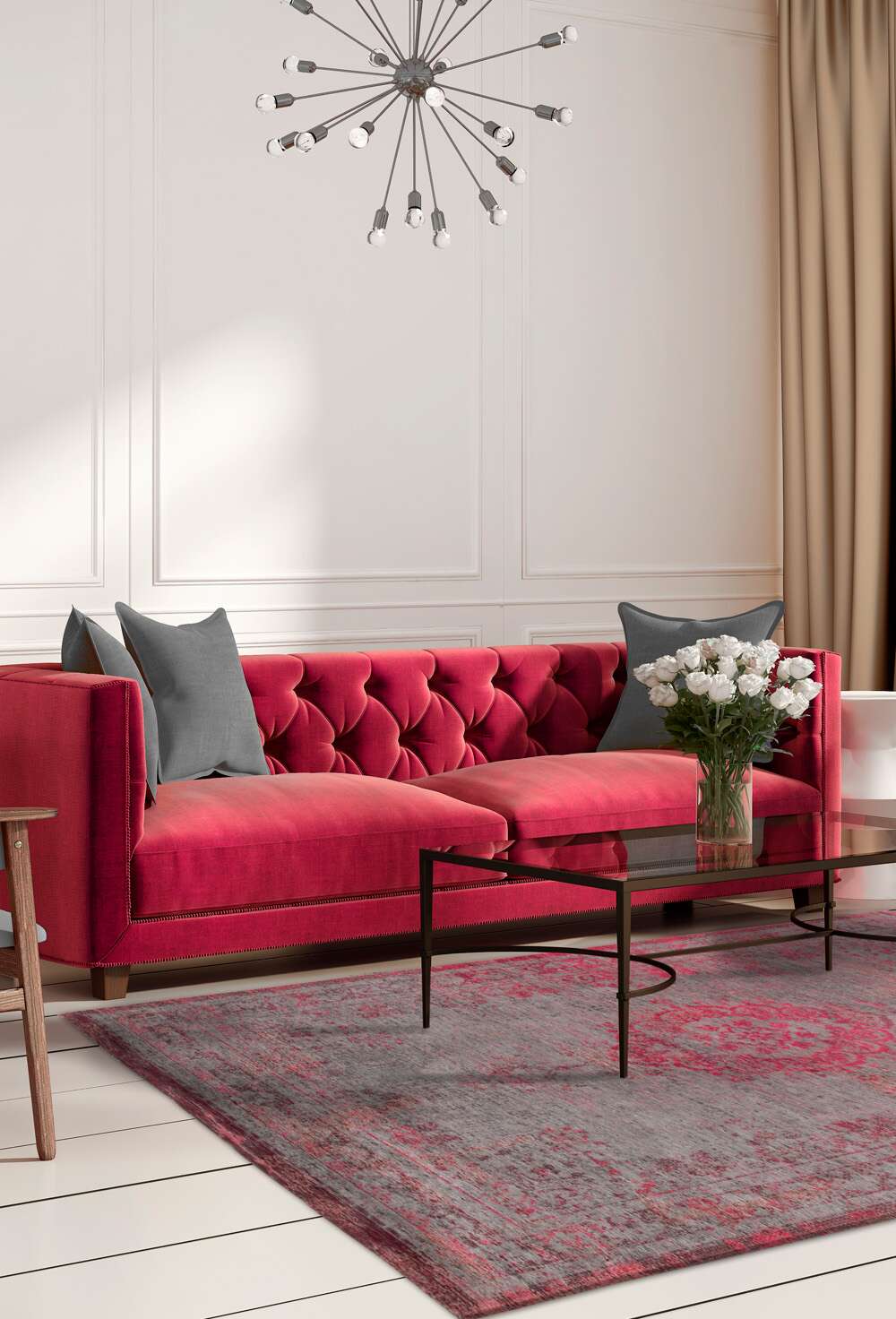 Fading World 8261 Pink Flash gulvteppe