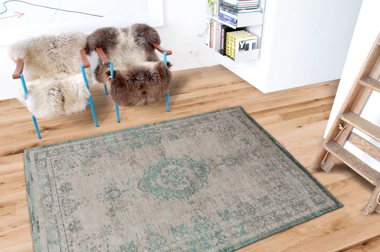 Fading World 8259 Jade Oyster gulvteppe