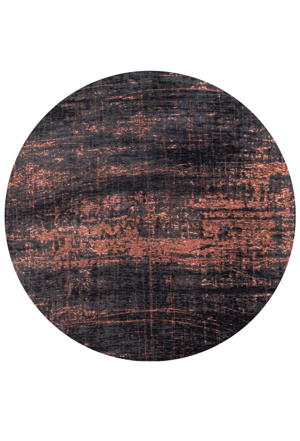 Mad Men 8925 rund Soho Copper gulvteppe