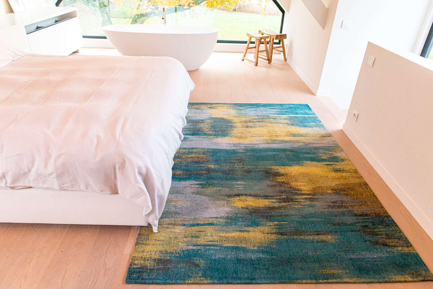 Atlantic Monetti 9119 Nymphea Blue gulvteppe