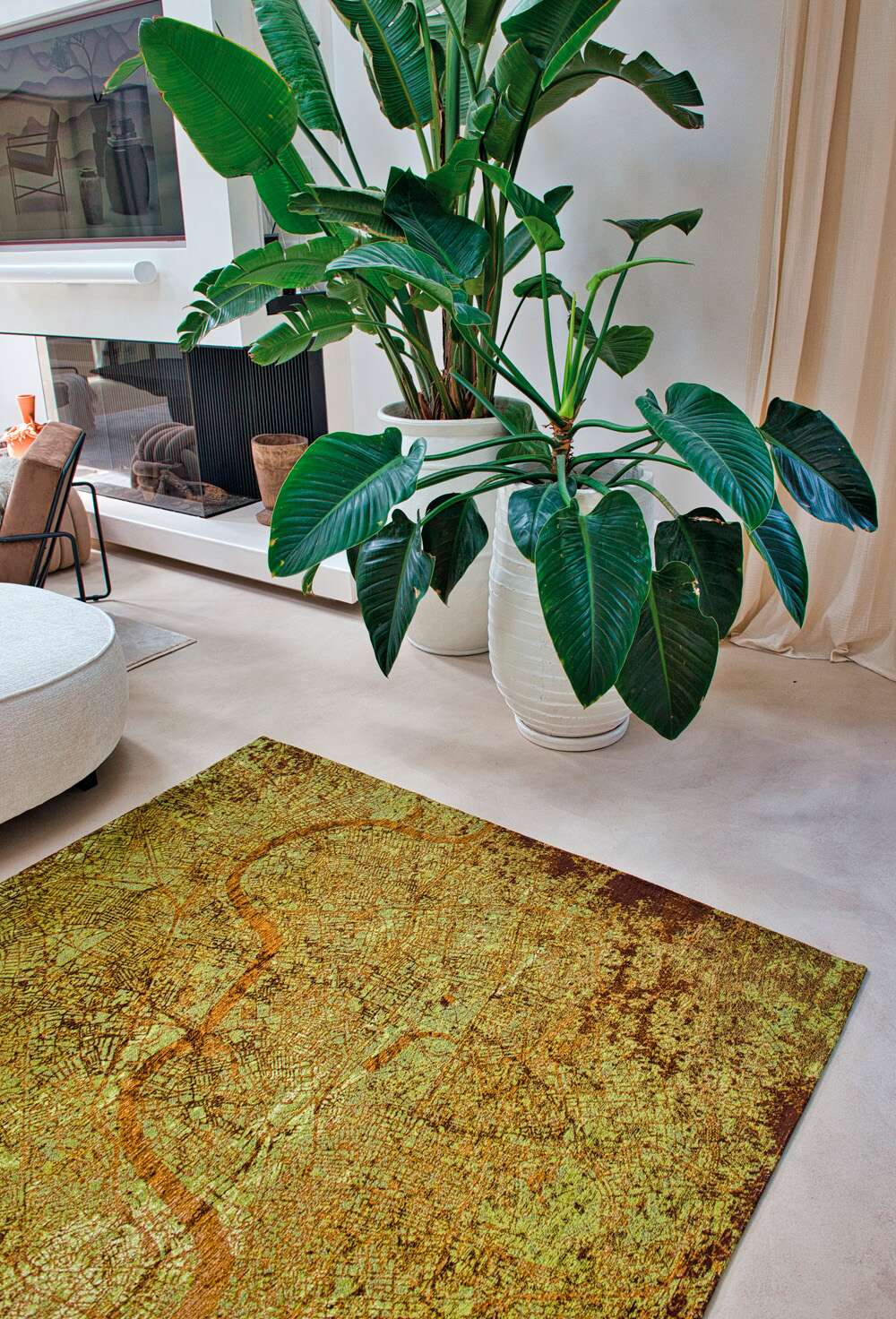 Cities London 9320 Green Meadows gulvteppe