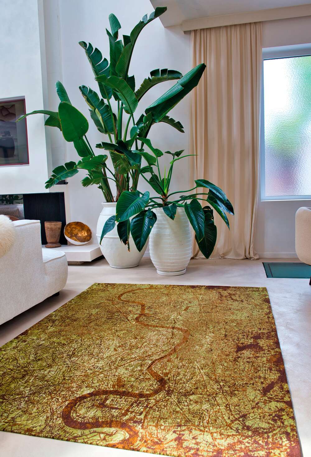 Cities London 9320 Green Meadows gulvteppe