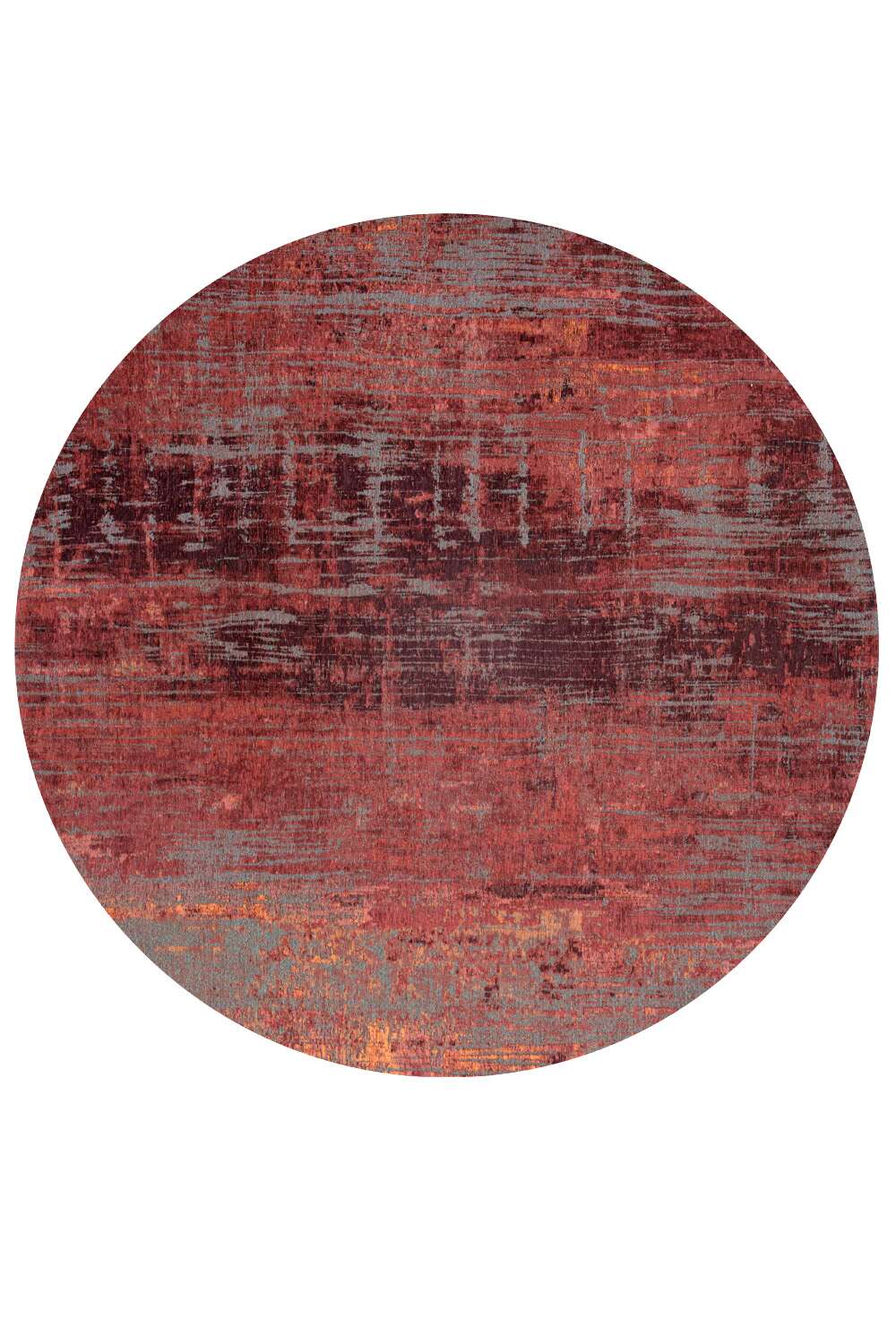 Atlantic`s 9125 rund Nassau Red gulvteppe