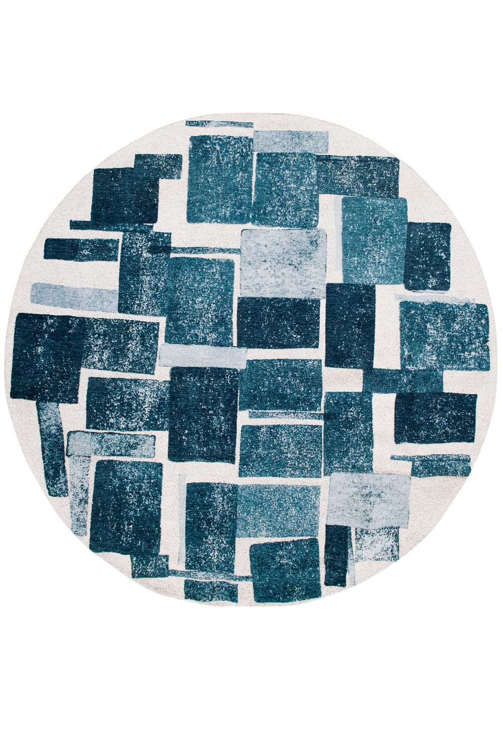 Craft Lucia 9355 rund Ice Blue gulvteppe