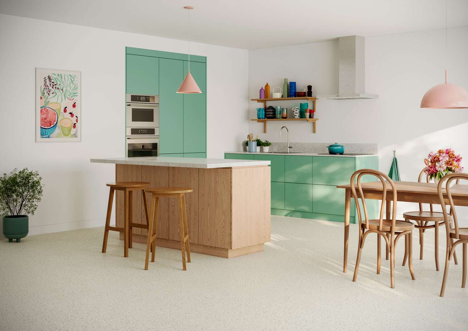 Texstyle Terrazzo Matera gulvbelegg