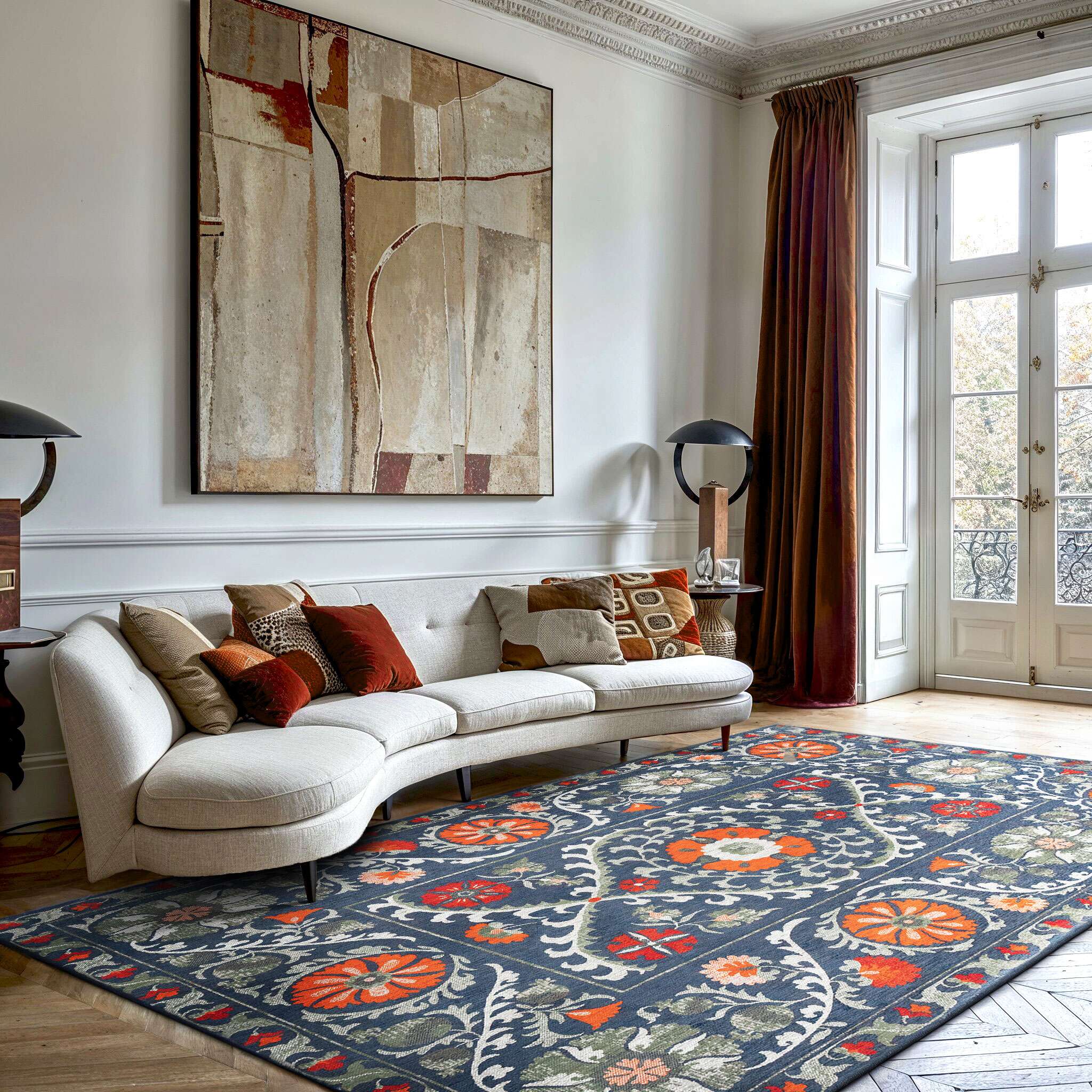 Antiquarian 9730 Nordic gulvteppe