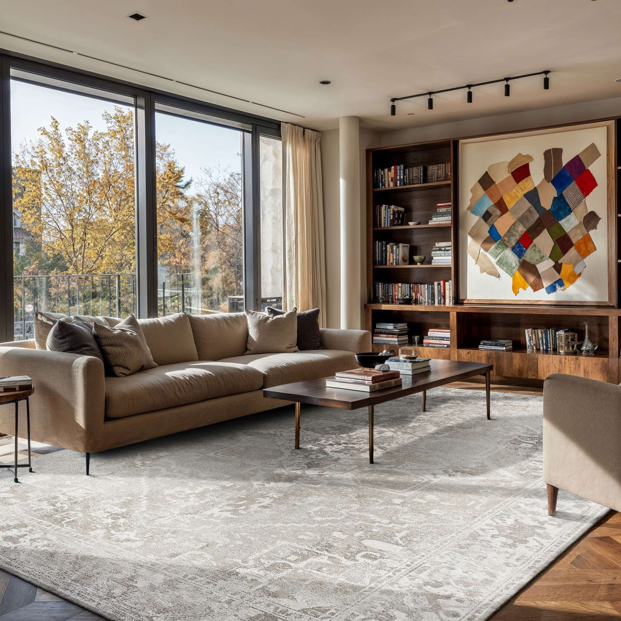 Antiquarian 9647 Suede gulvteppe