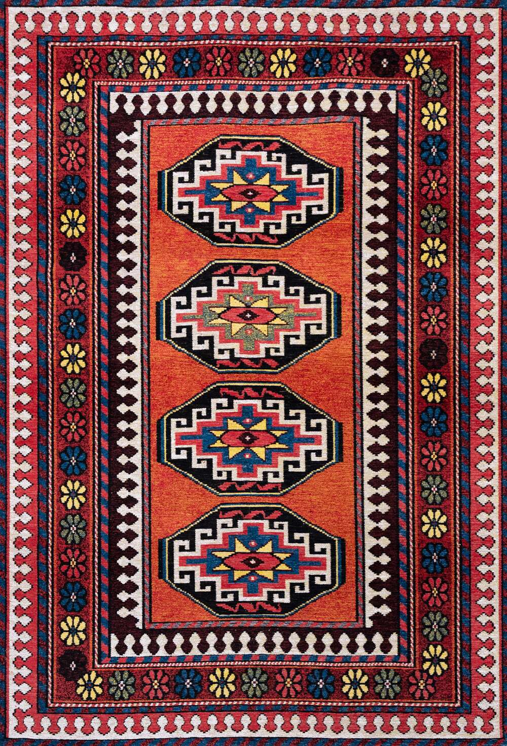 Antiquarian 9844 Red Mix gulvteppe