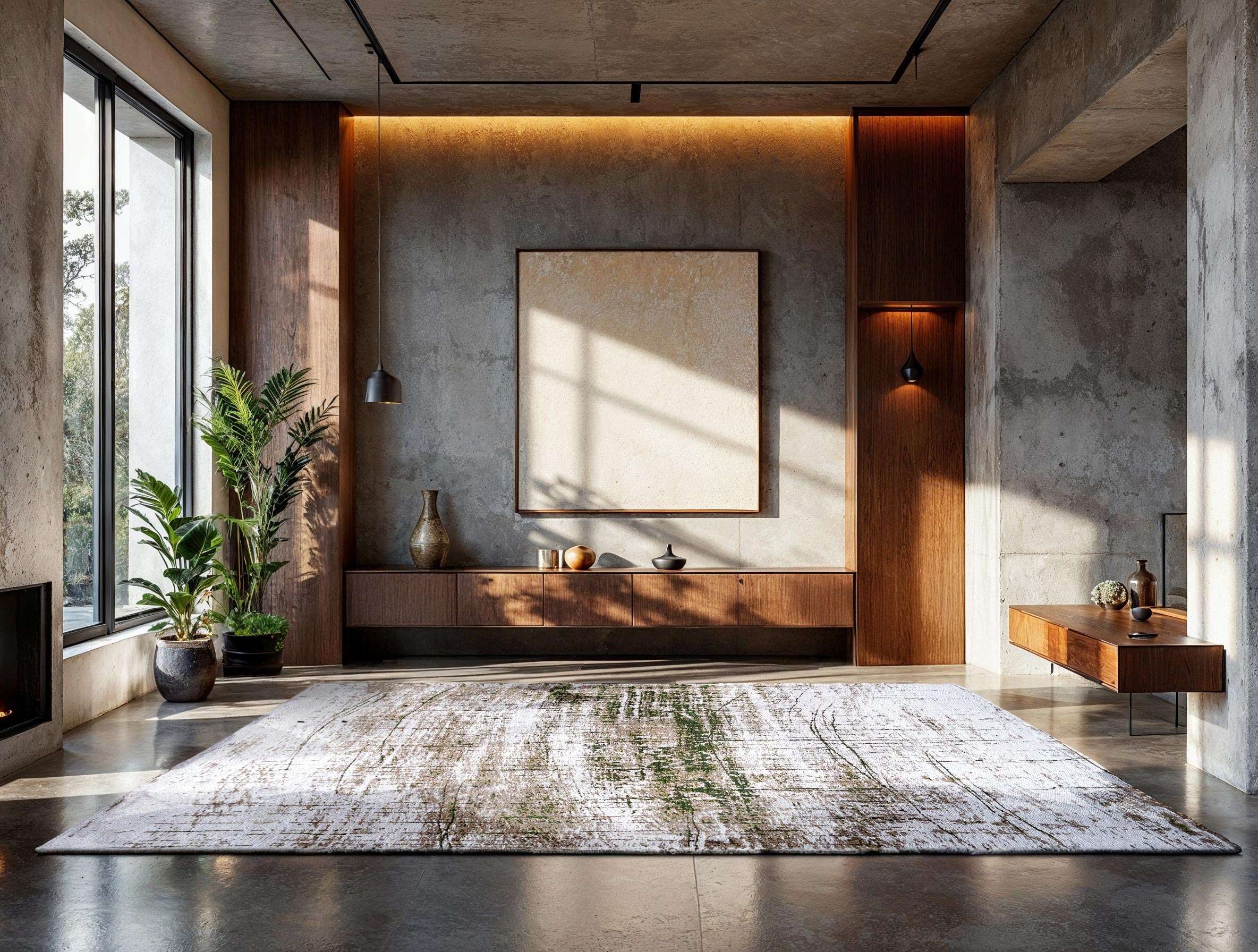 Mad Men 9797 Central Green gulvteppe