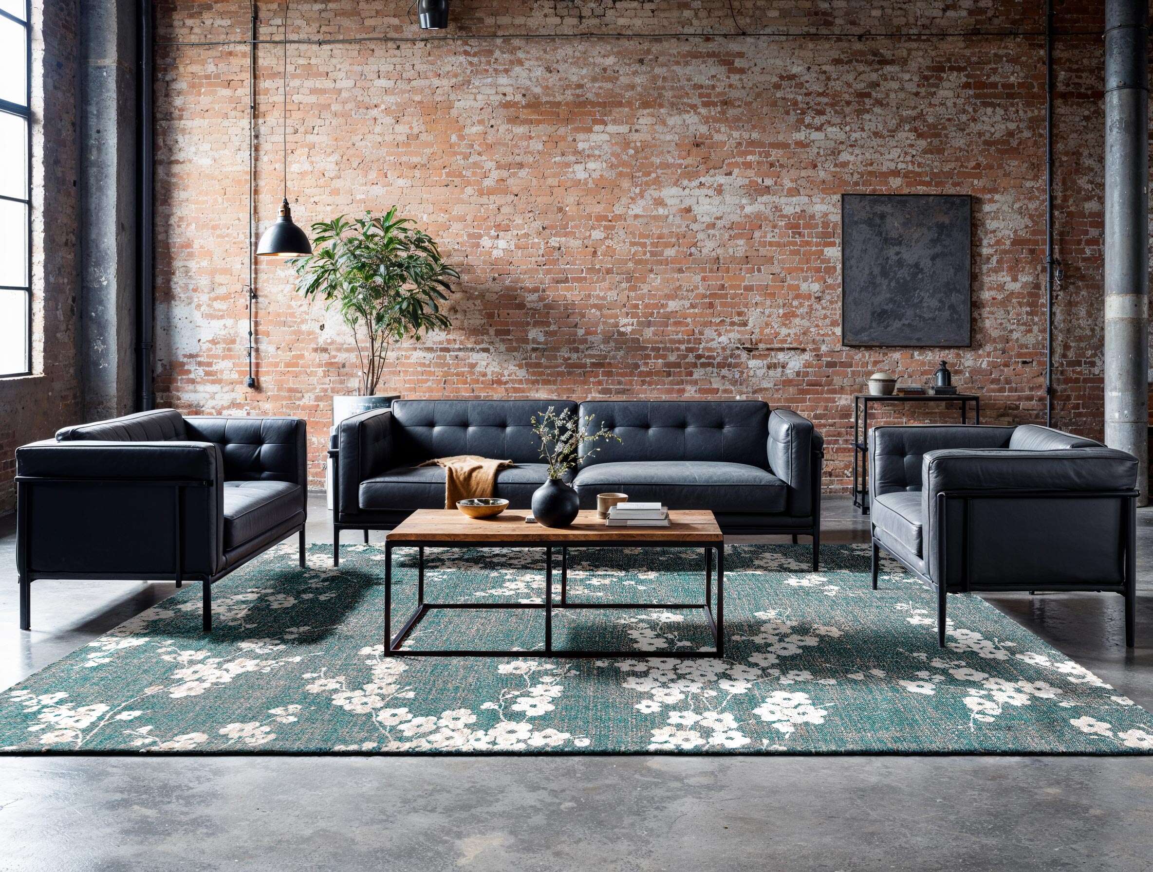 Sakura 9850 Lake Blue gulvteppe