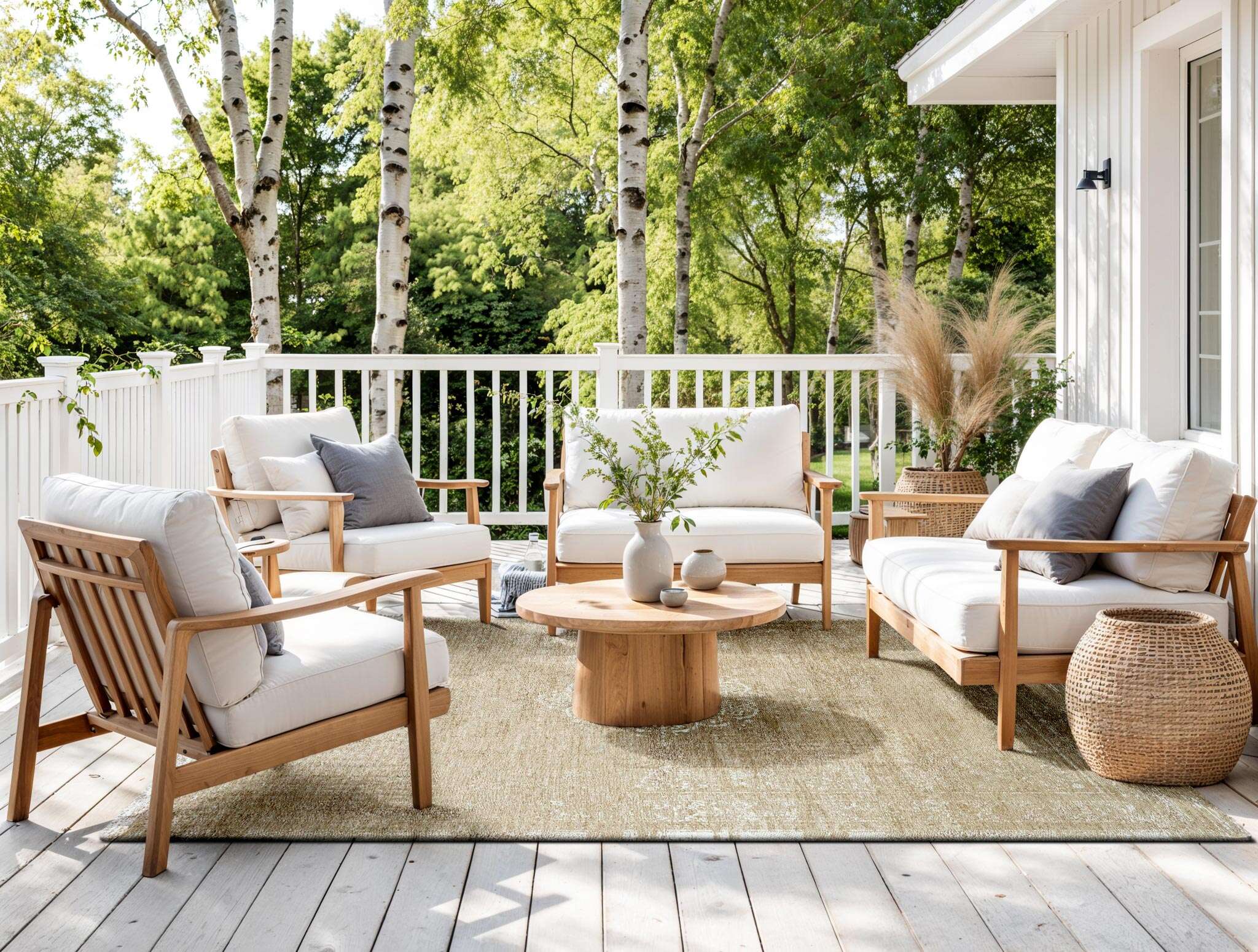 Fading World 9672 Milk Curry gulvteppe